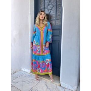 Farm Rio Maxi Dress Sz S